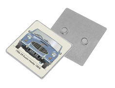 Austin Healey 100/6 1956-59 Square Fridge Magnet